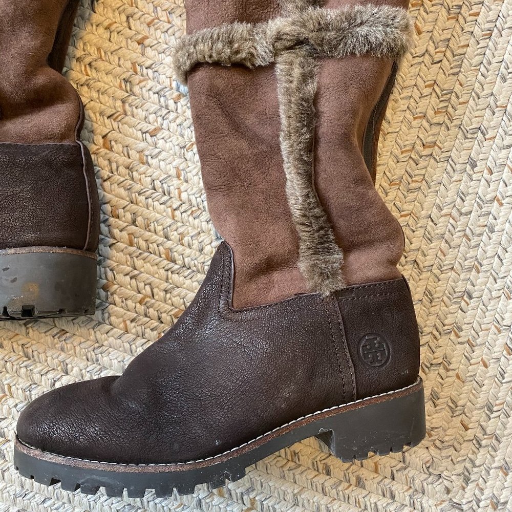 Tory Burch Shearling Boots (Genuine Fur) OTK